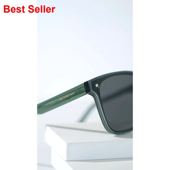 Square Polarized Sunglasses, HD Nylon Lenses, Oversized Fit, UV400 Protection main image 5